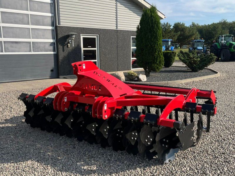 Dexwal 3 m Med rørpakkervalse og 560mm tallerkner