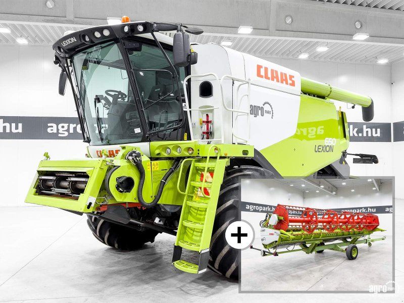 Claas Lion 650 APS 4WD , 6 straw walker, C660 6,6m header wit