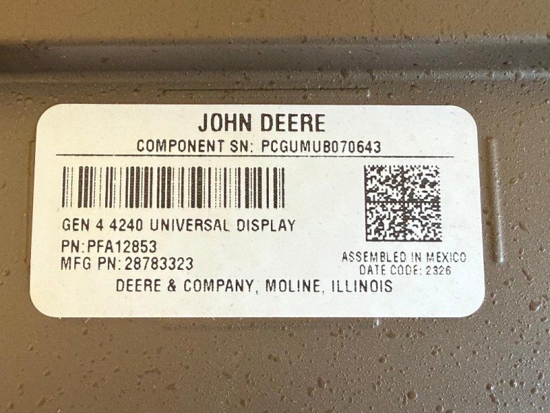 John Deere Display 4240 Premium Aktivierung