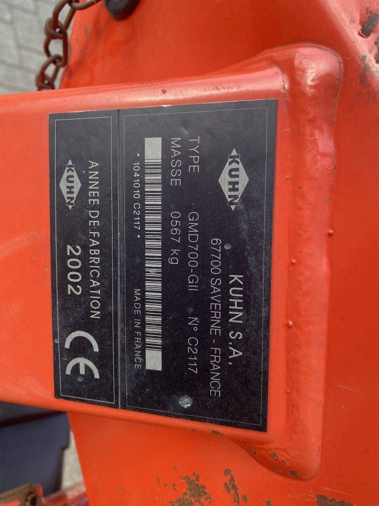 Kuhn GMD 700 G II
