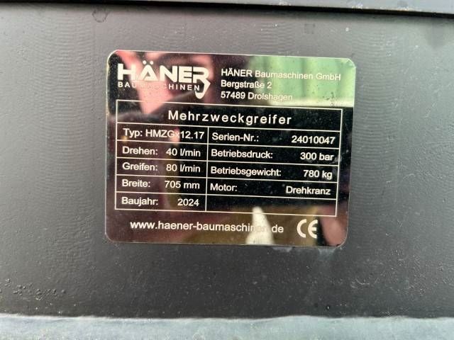 Haner Sorteer grijper