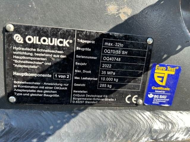 Hitachi OilQuick OQ70/55 SH