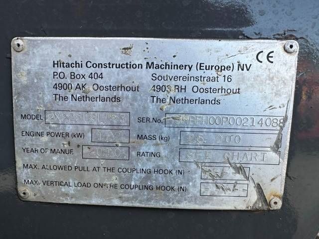 Hitachi Zaxis 225 US LC-3