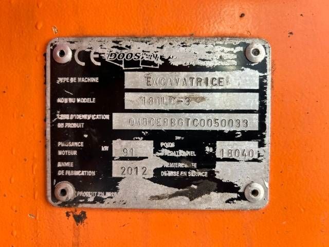 Doosan DX 180 LC-3