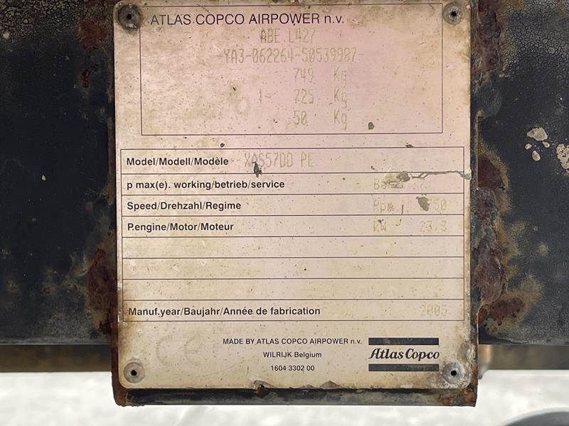 Atlas Copco XAS 57 DD