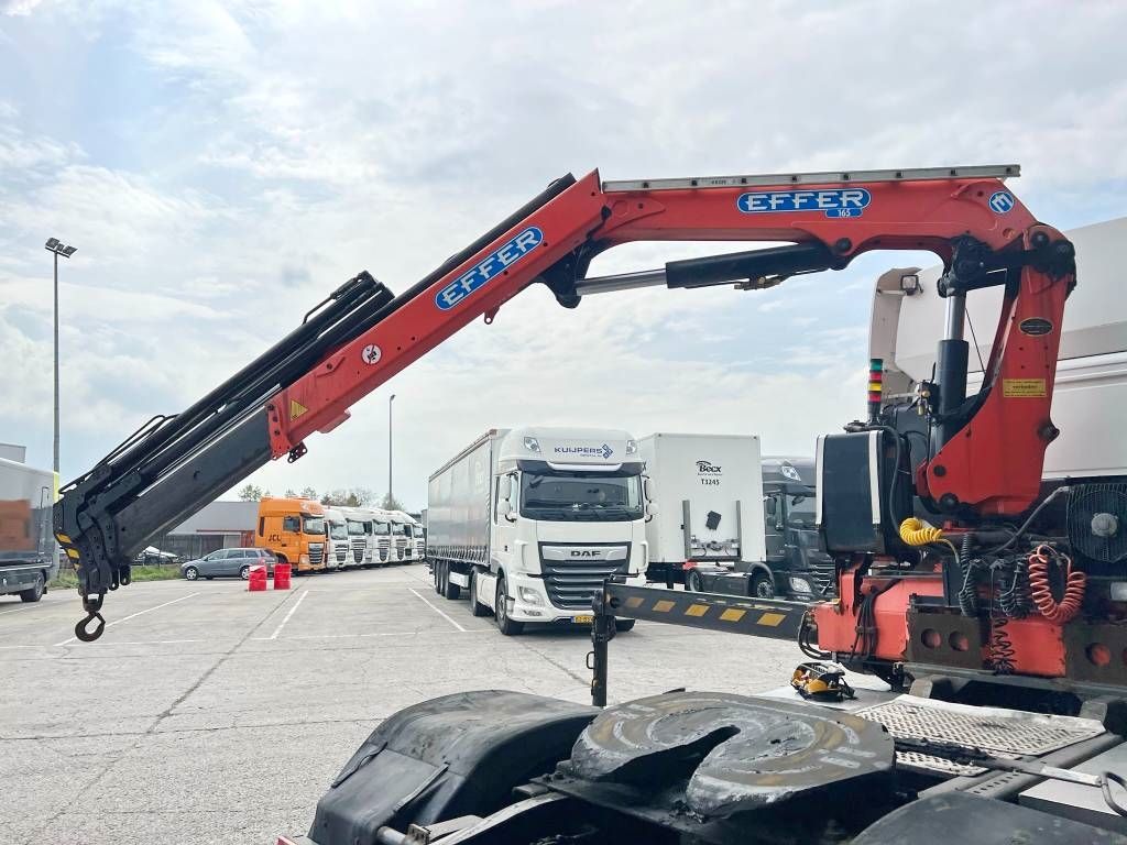 DAF CF85.360 + Effer 165-11-48 - 13.30 Crane Kran