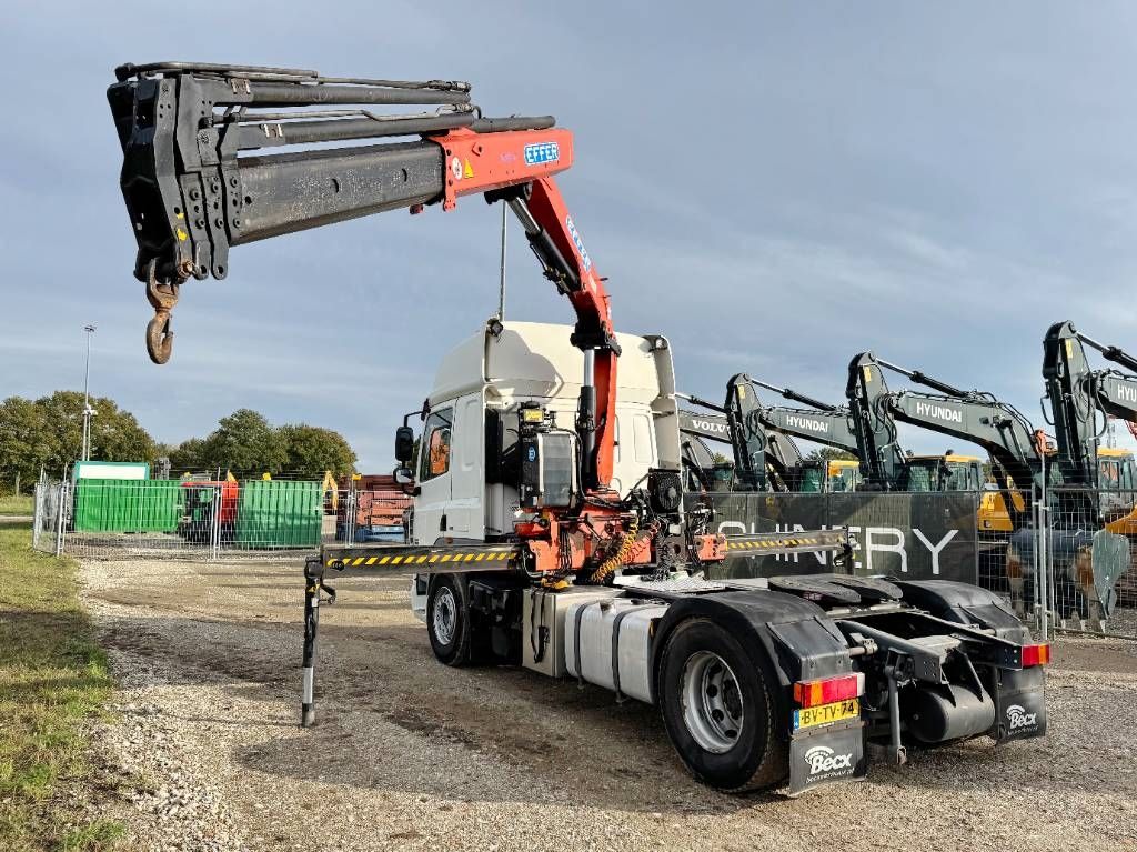 DAF 85.360 + Effer 165-11-48 - Automatic / kran Crane