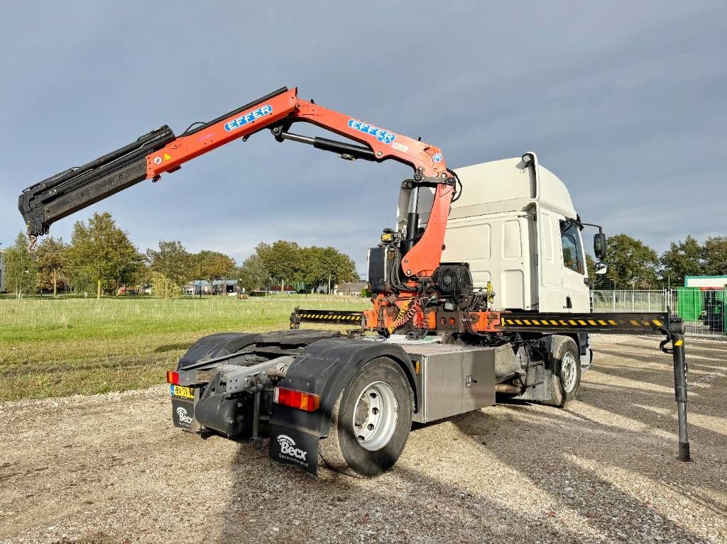 DAF 85.360 + Effer 165-11-48 - Automatic / kran Crane