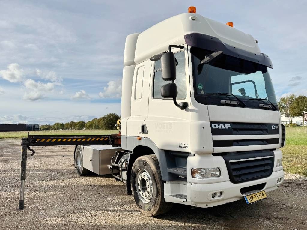 DAF 85.360 + Effer 165-11-48 - Automatic / kran Crane
