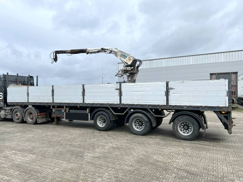 Pacton T3-003 Brick Trailer - Kennis 16000-R Crane