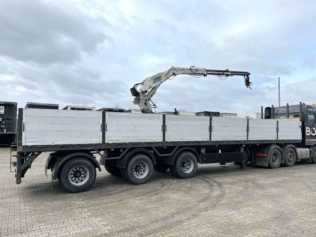 Pacton T3-003 Brick Trailer - Kennis 16000-R Crane
