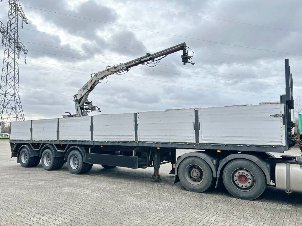 Pacton T3-003 Brick Trailer - Kennis 16000-R Crane