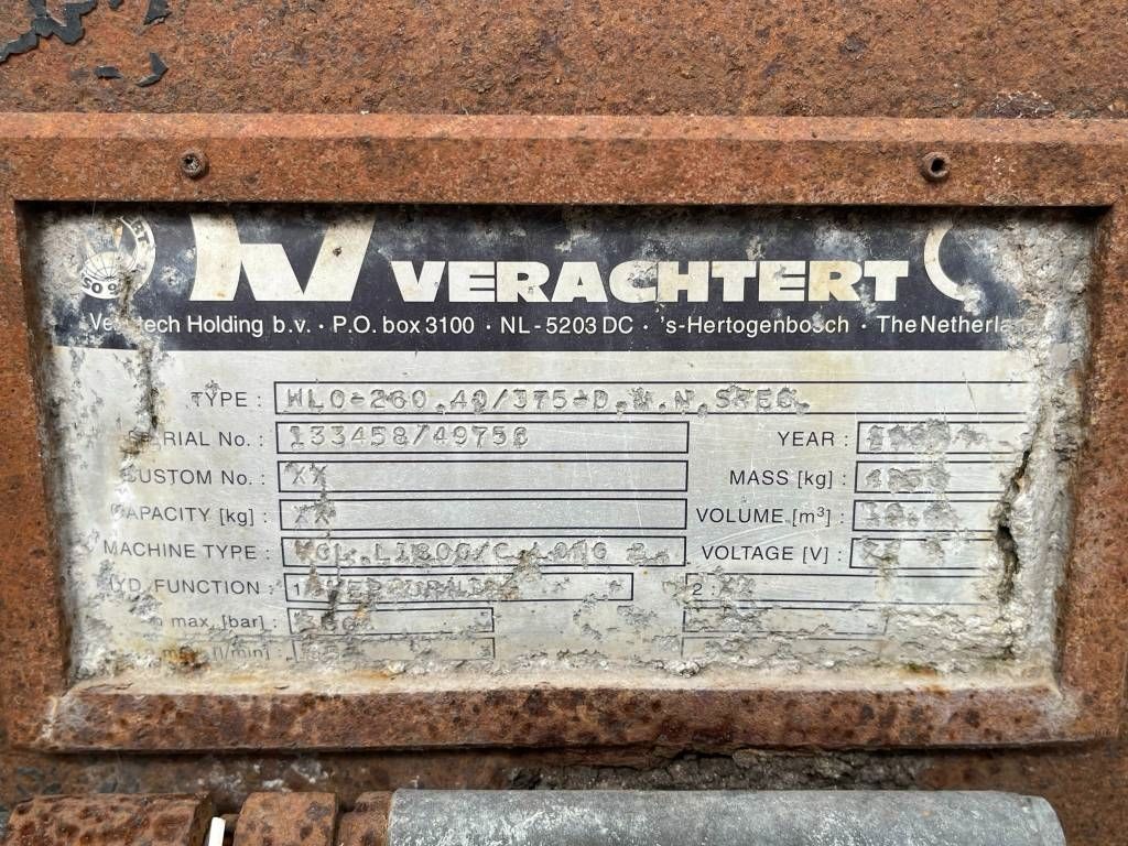 Verachtert High Lift Bucket - CAT 966 / 972
