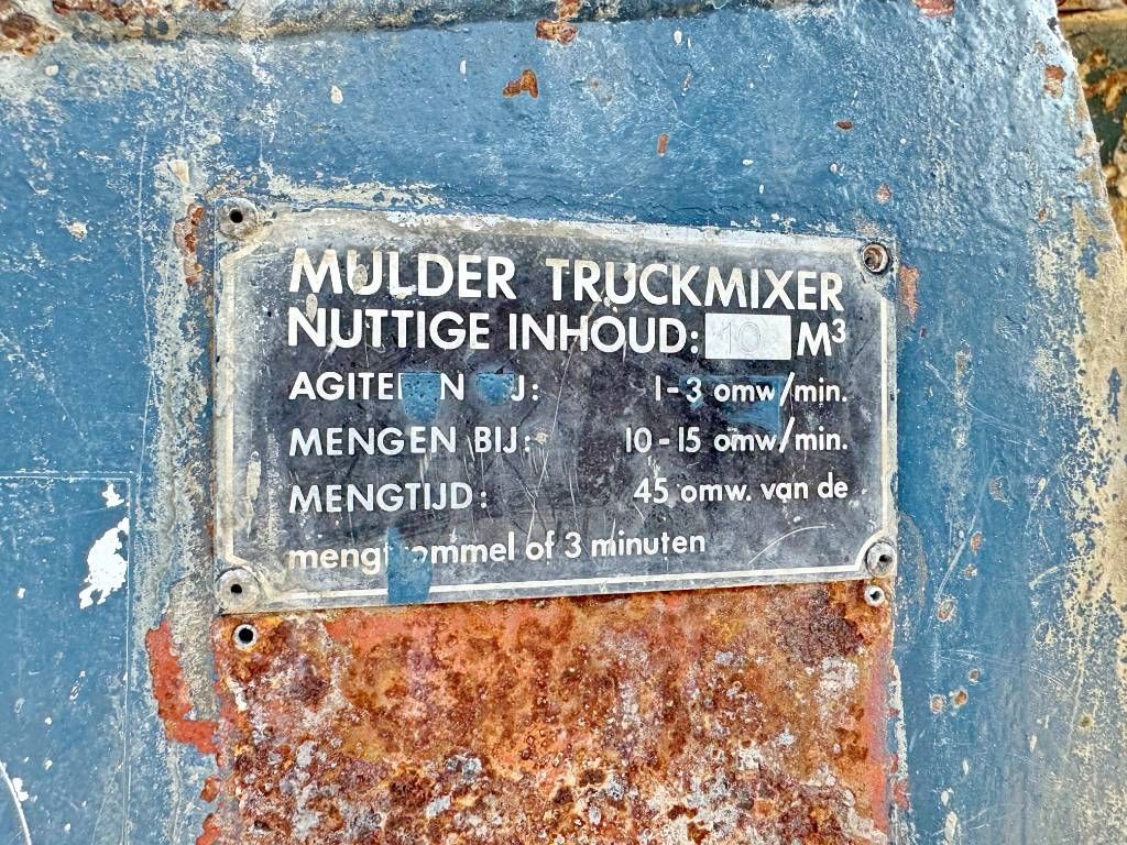 Mulder MIXER DESU100Z - 10m³