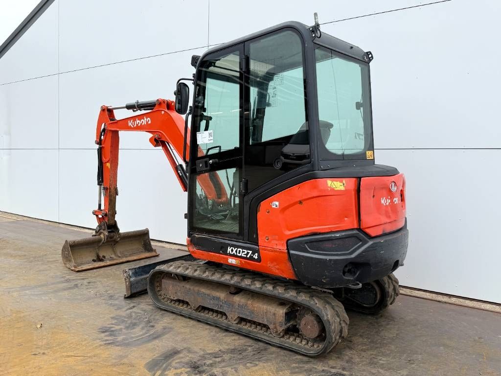 Kubota KX027-4 - Hammer Lines / Quick Coupler