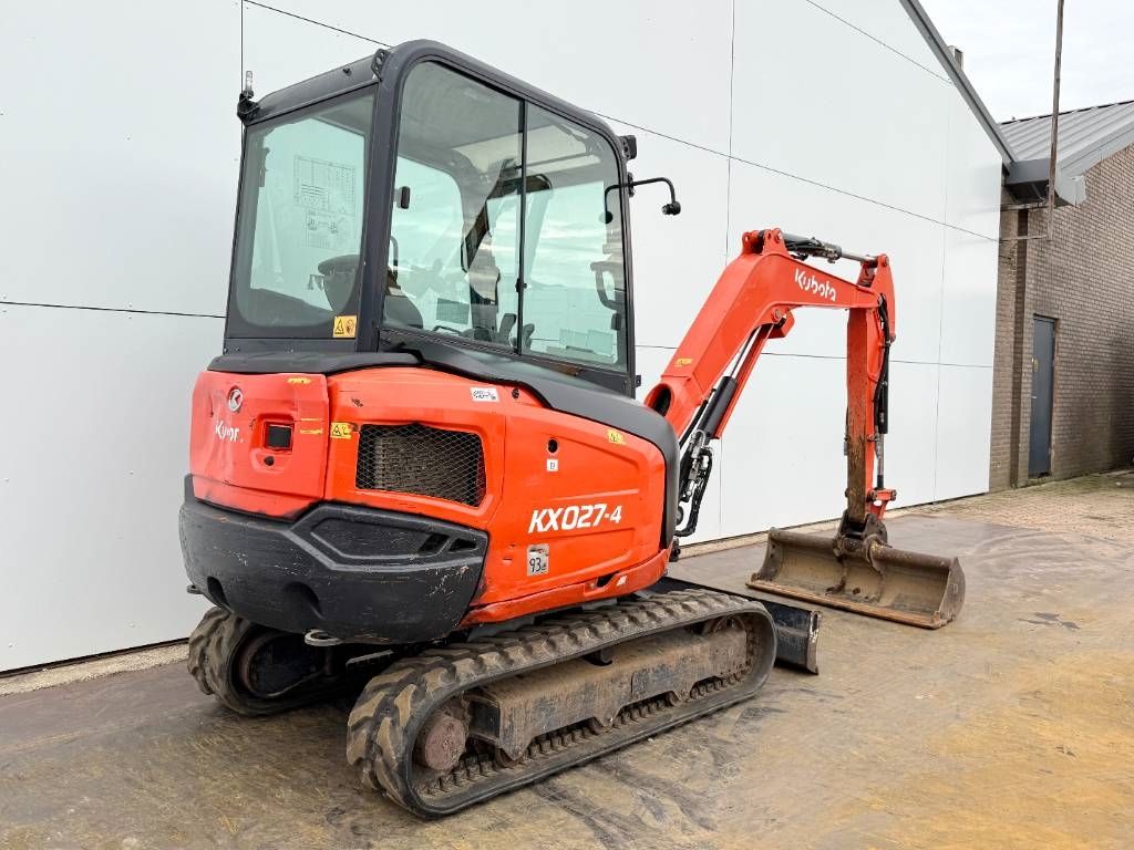 Kubota KX027-4 - Hammer Lines / Quick Coupler