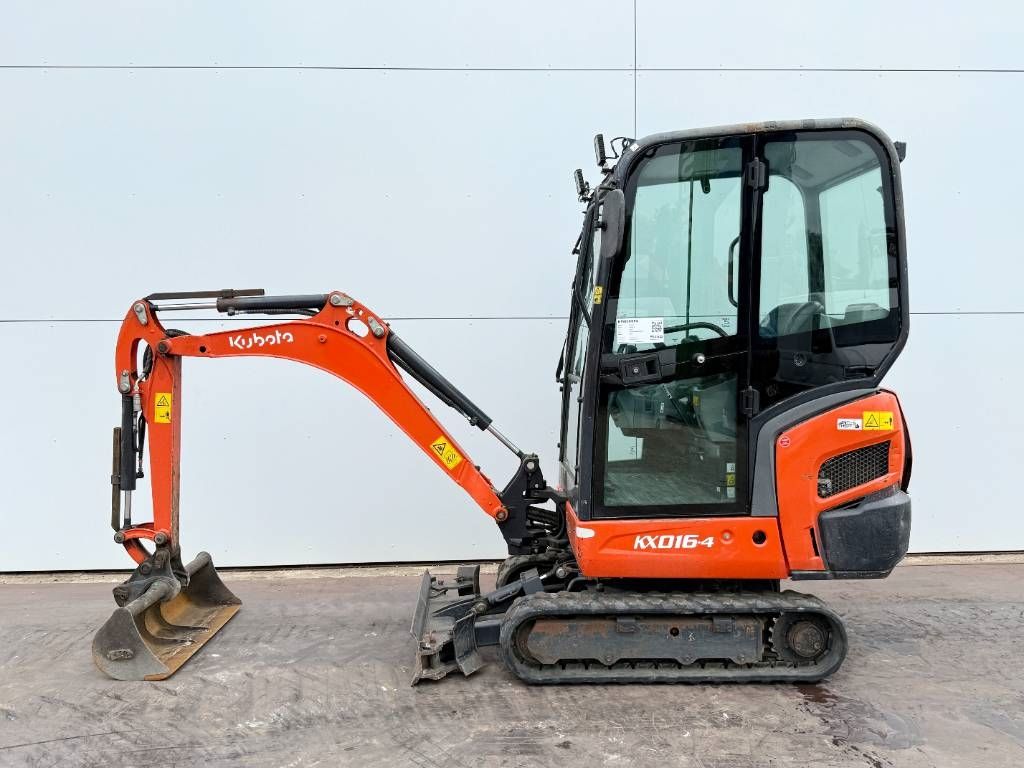 Kubota KX016-4 - Hammer Lines / Quick Coupler