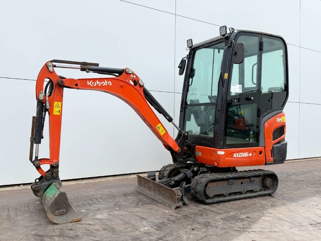 Kubota KX016-4 - Hammer Lines / Quick Coupler