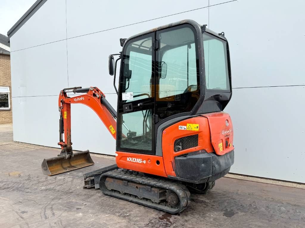 Kubota KX016-4 - Hammer Lines / Quick Coupler