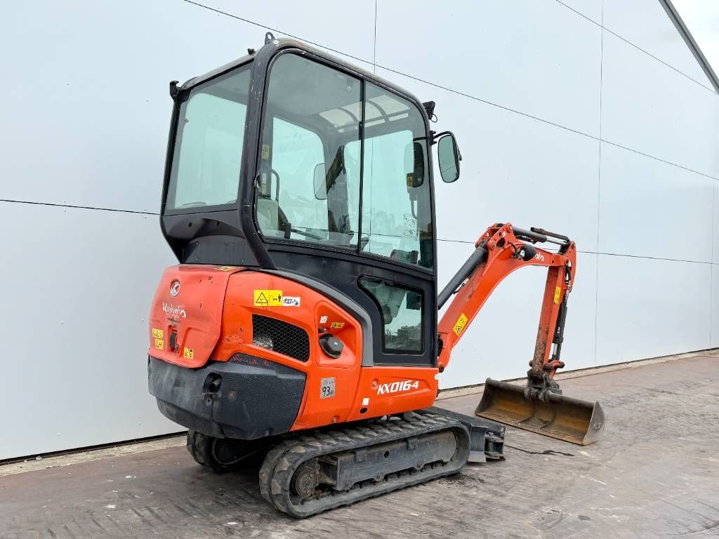 Kubota KX016-4 - Hammer Lines / Quick Coupler