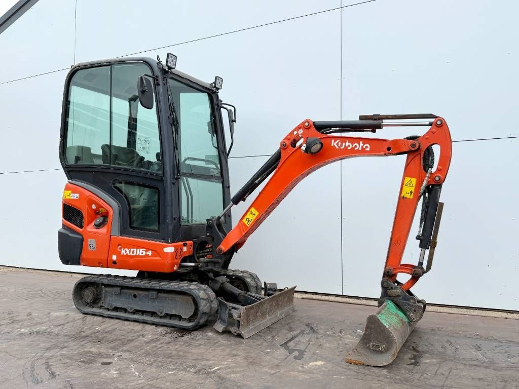 Kubota KX016-4 - Hammer Lines / Quick Coupler