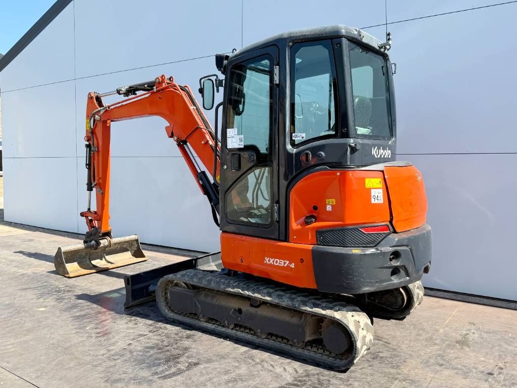 Kubota KX 037-4 - Hammer Lines / Quick Coupler
