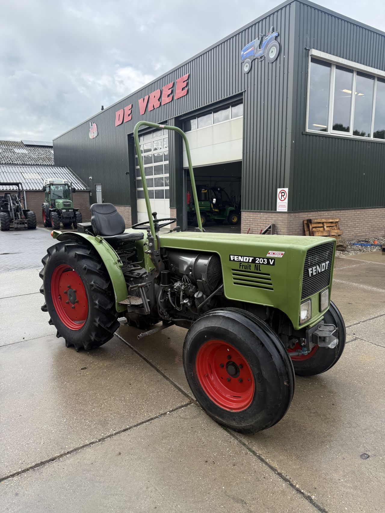 Fendt 203v smalspoor stuurbekrachtiging