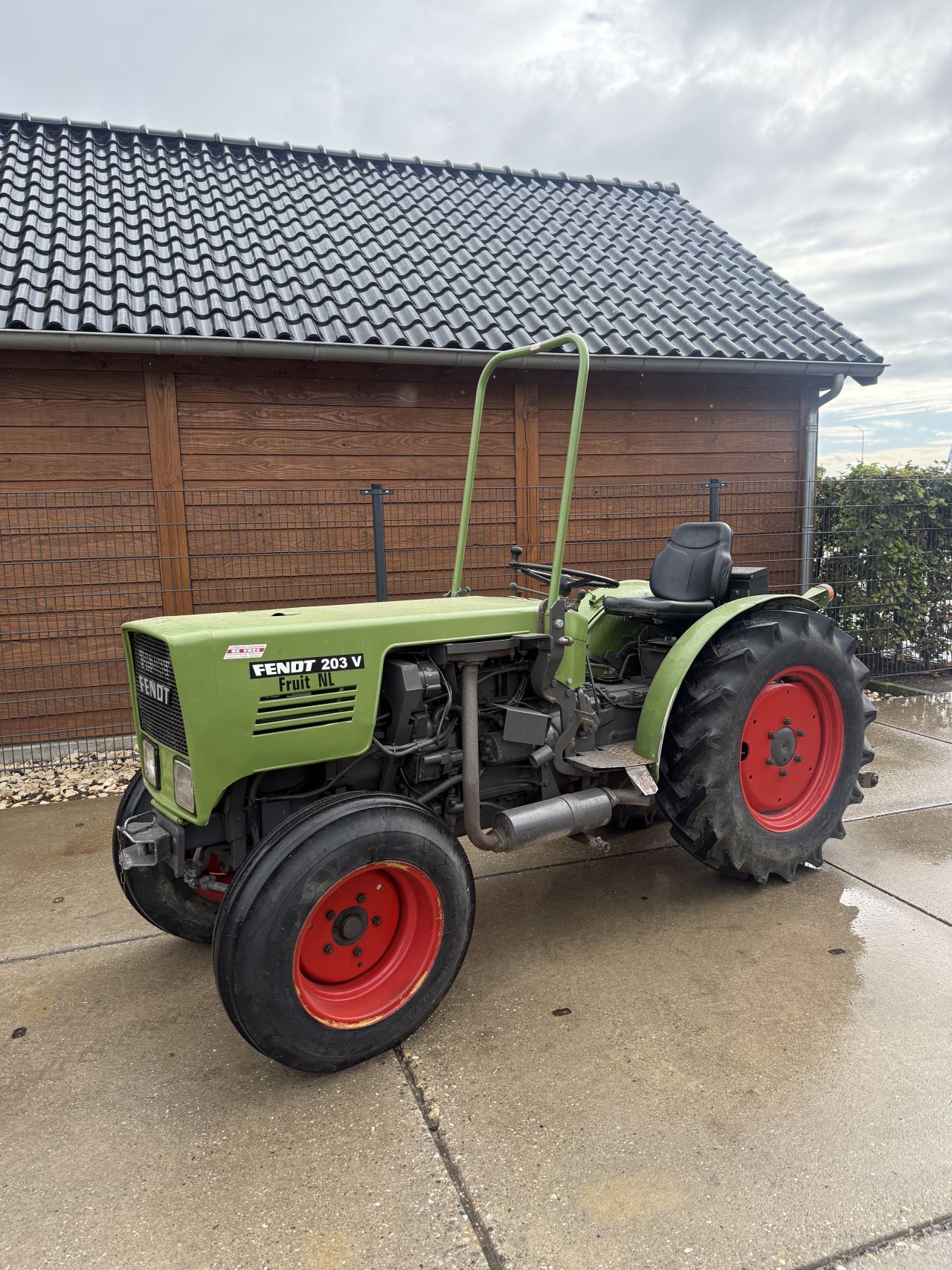 Fendt 203v smalspoor stuurbekrachtiging