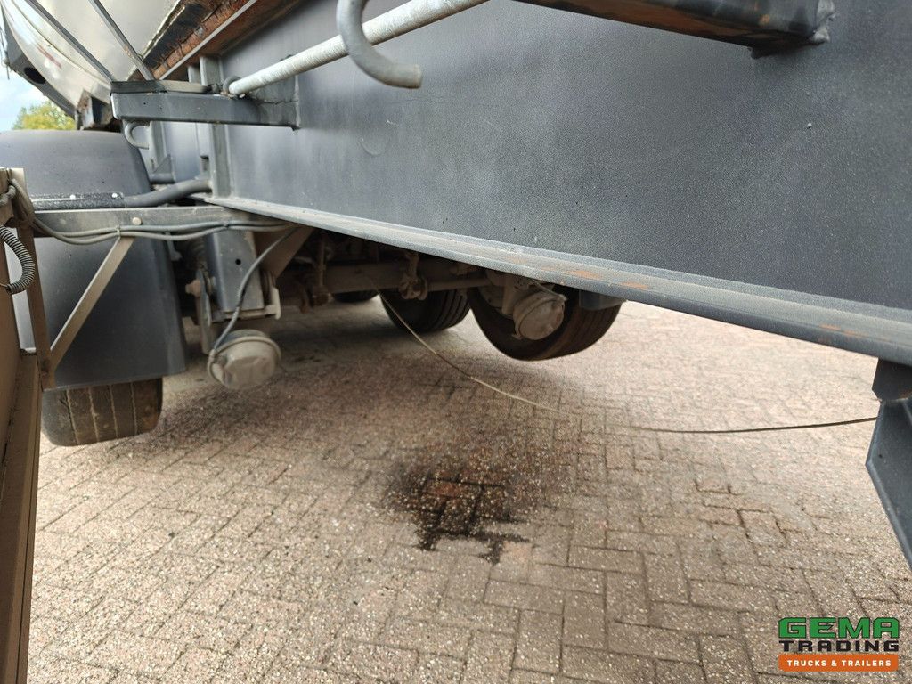 MOL K85F/27Tri/39ST 3-Axle BPW - Tipper 36m³ - Insulated - Lift Axle - Steel/Steel - Alcoa