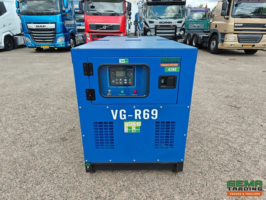 Volz VG-R69 Diesel Generator 50KW / 62.5 KVA - 50Hz - 400V - New / Unused