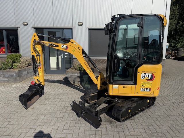 CAT 301.8 Next 2T Minigraver Minikraan Airco Slp/Srt Kubota