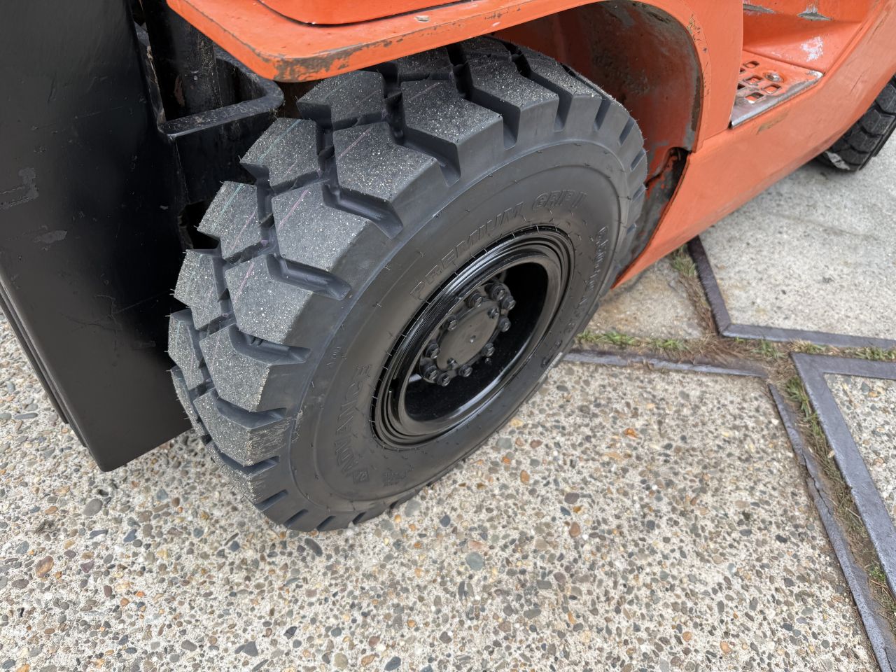 Toyota 1800KG diesel triplo Sideshift nieuwe luchtbanden