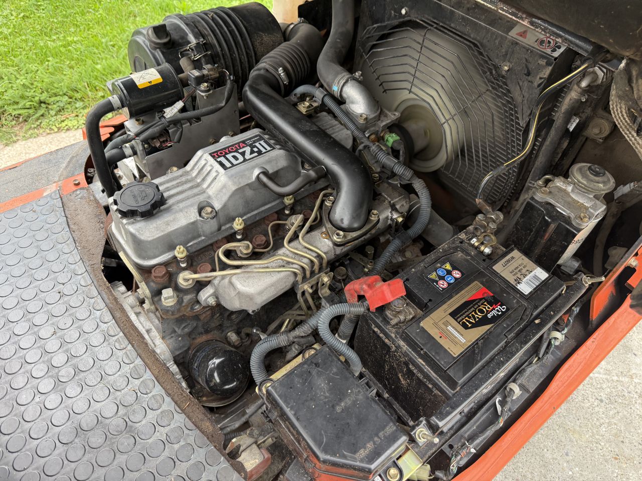 Toyota 1800KG diesel triplo Sideshift nieuwe luchtbanden