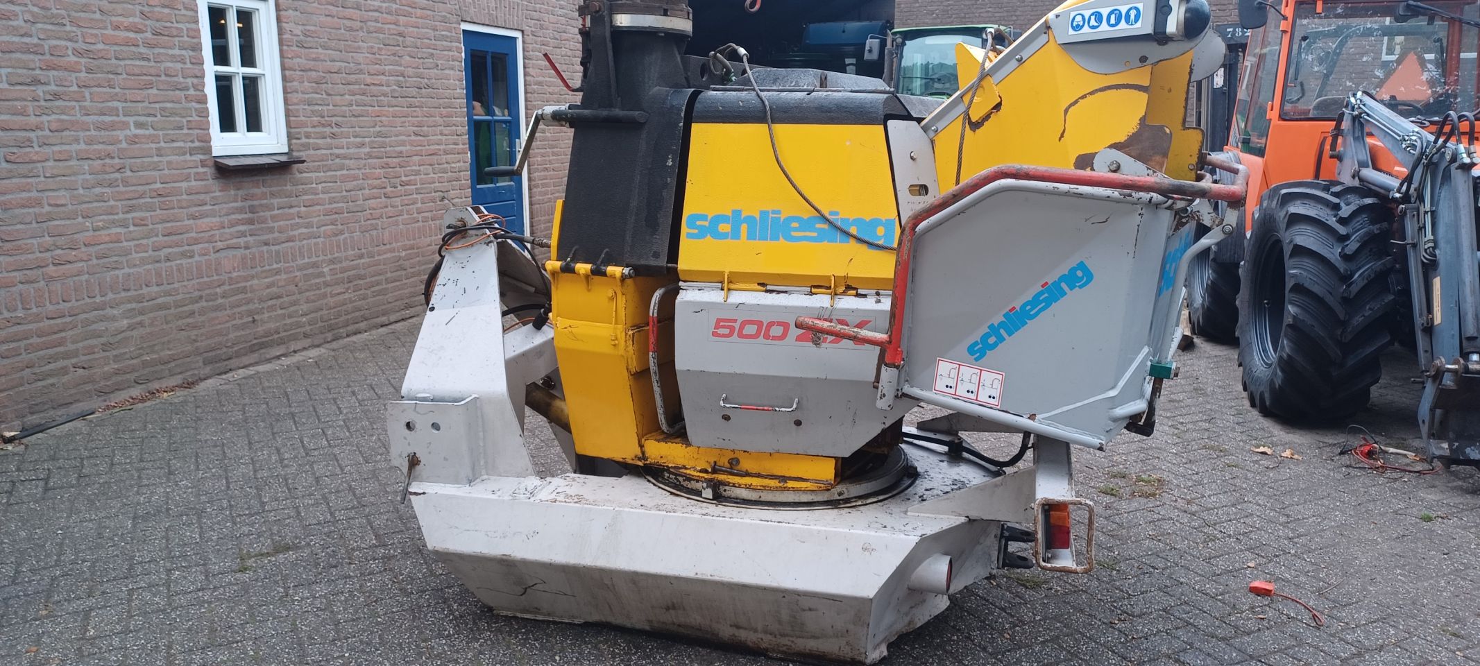 Schliesing 500zx f versnipperaar 540 t,fluistermessen