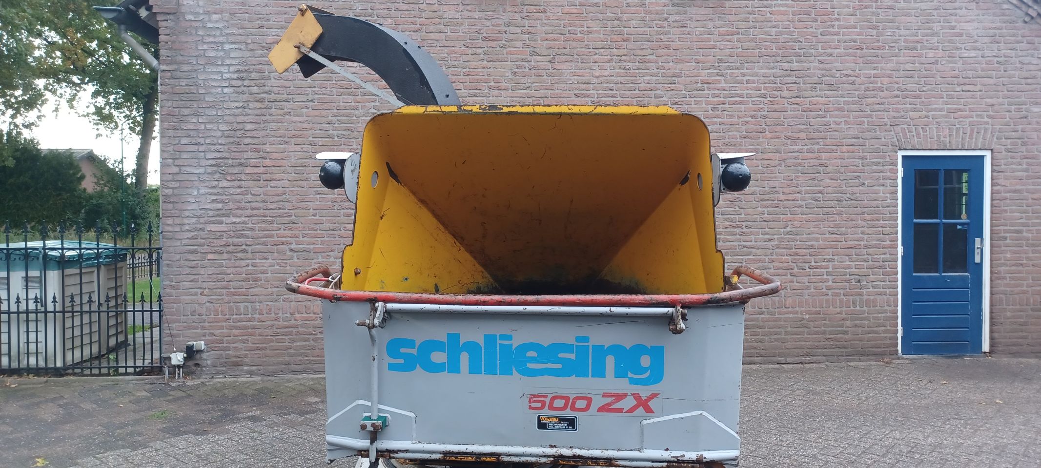 Schliesing 500zx f versnipperaar 540 t,fluistermessen