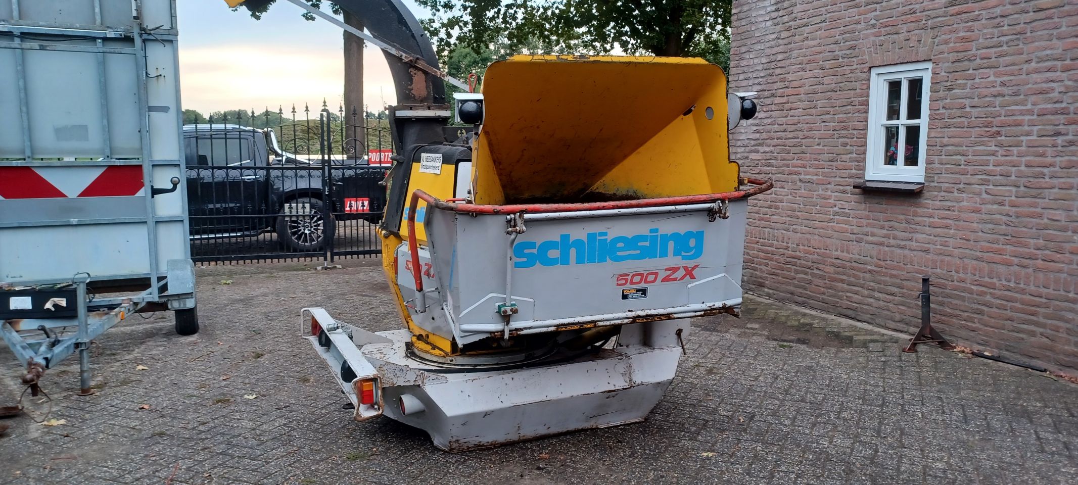 Schliesing 500zx f versnipperaar 540 t,fluistermessen