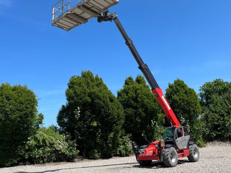 Manitou MT 1840 A Comfort står rigtig pænt med få timer.