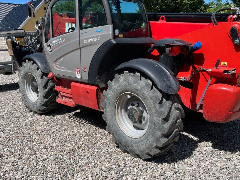 Manitou MT 1840 A Comfort står rigtig pænt med få timer.