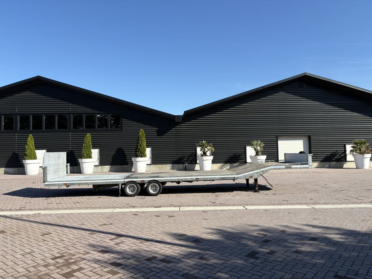 Be oplegger Veldhuizen knik vloer 8.5 TON 2017