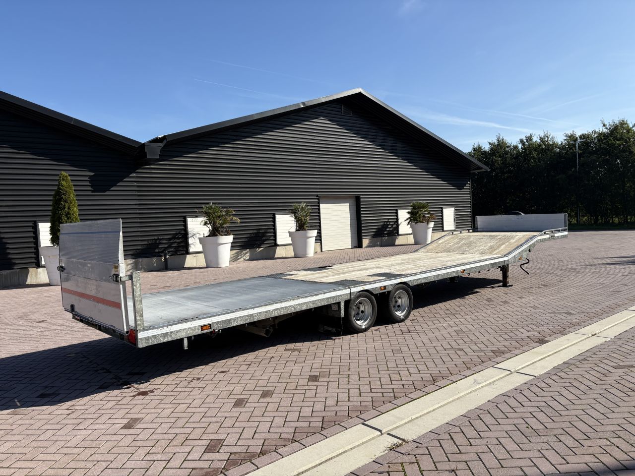 Be oplegger Veldhuizen knik vloer 8.5 TON 2017