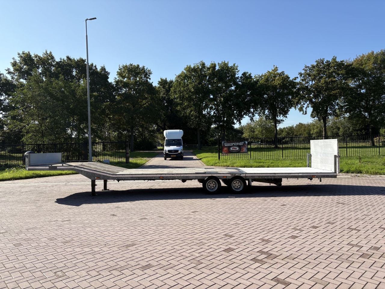Be oplegger Veldhuizen knik vloer 8.5 TON 2017