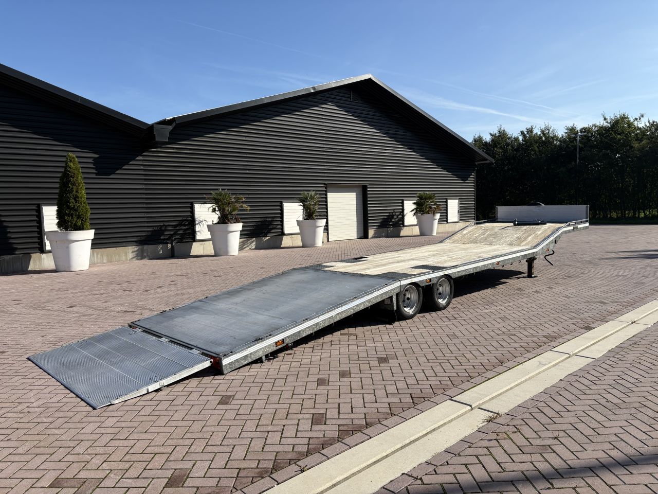 Be oplegger Veldhuizen knik vloer 8.5 TON 2017