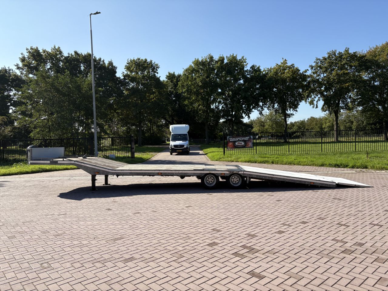 Be oplegger Veldhuizen knik vloer 8.5 TON 2017