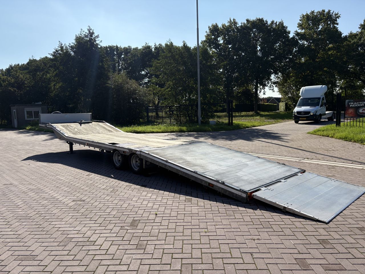 Be oplegger Veldhuizen knik vloer 8.5 TON 2017