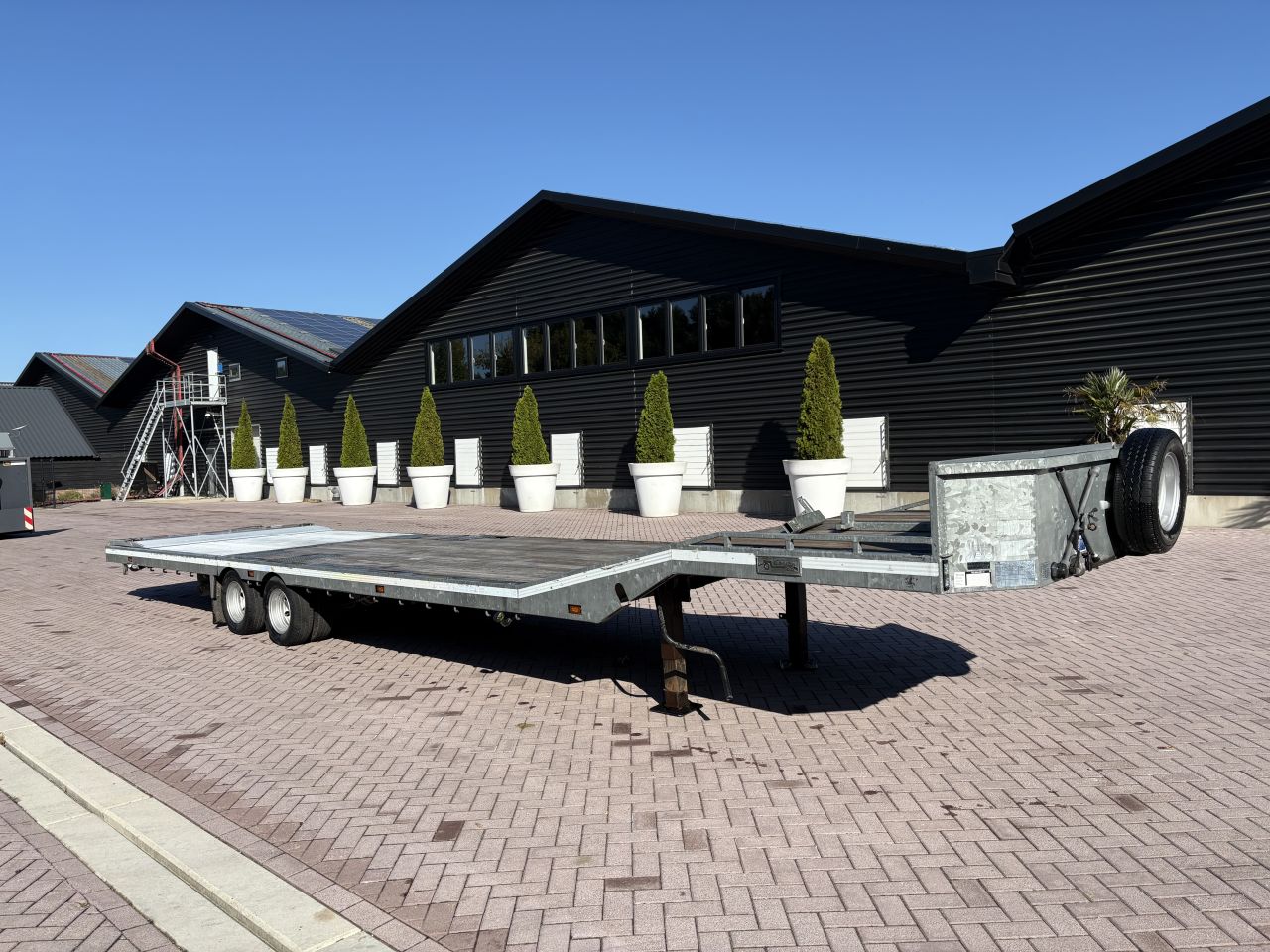 Be oplegger Veldhuizen knik vloer 8.5 TON 2017