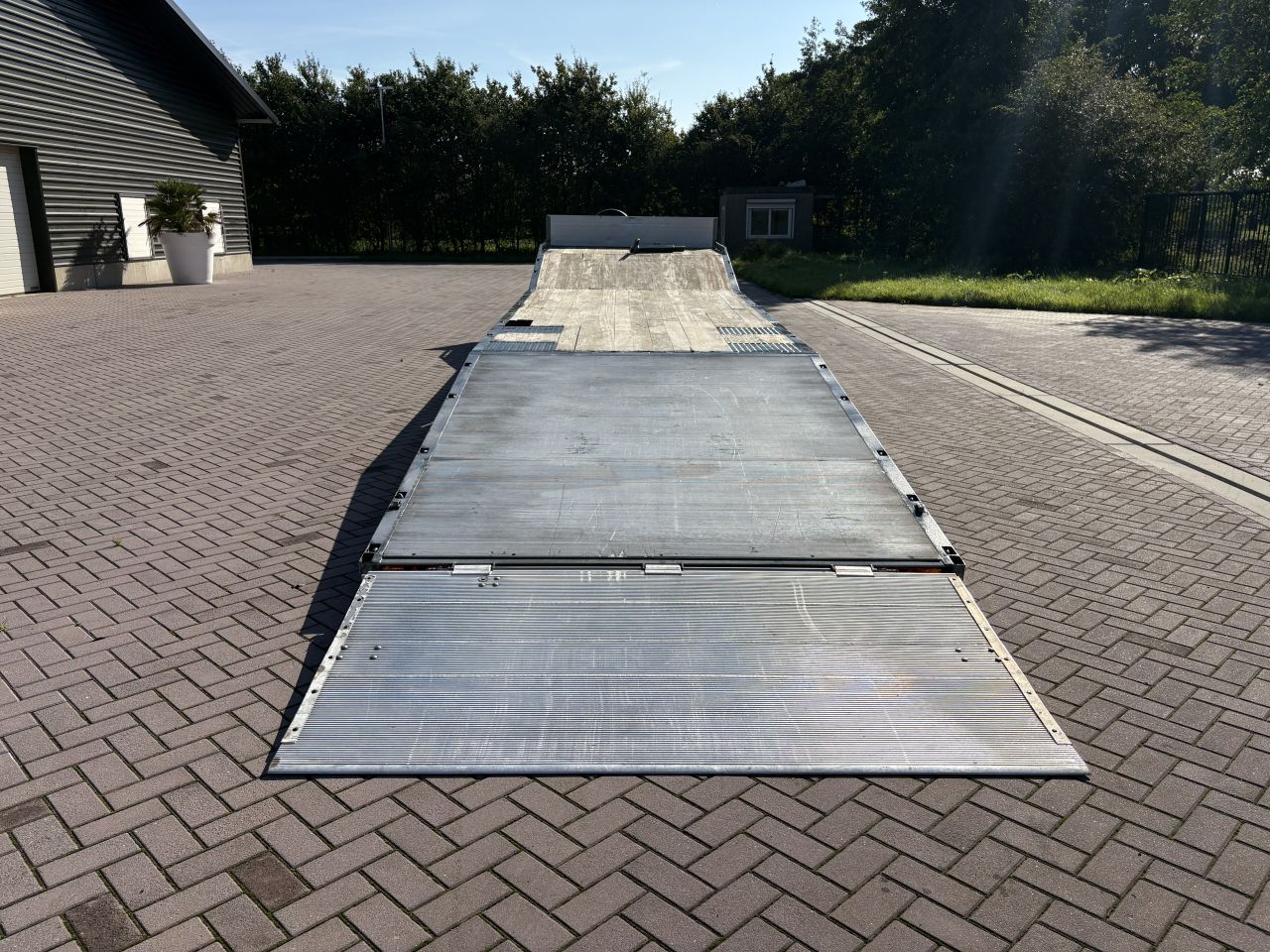 Be oplegger Veldhuizen knik vloer 8.5 TON 2017