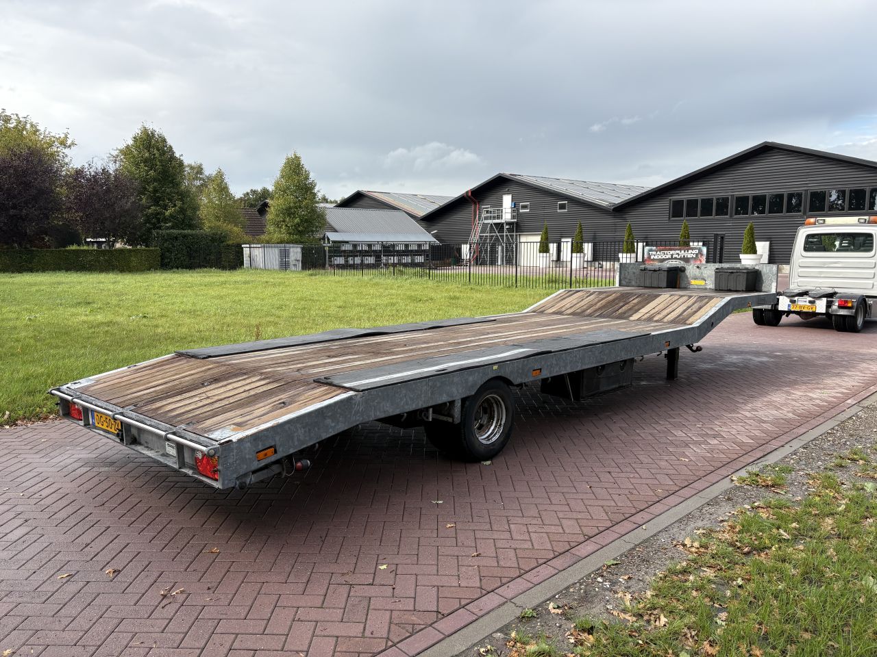 Be oplegger Veldhuizen semi dieplader 5.5 TON BREED 2.50 CM