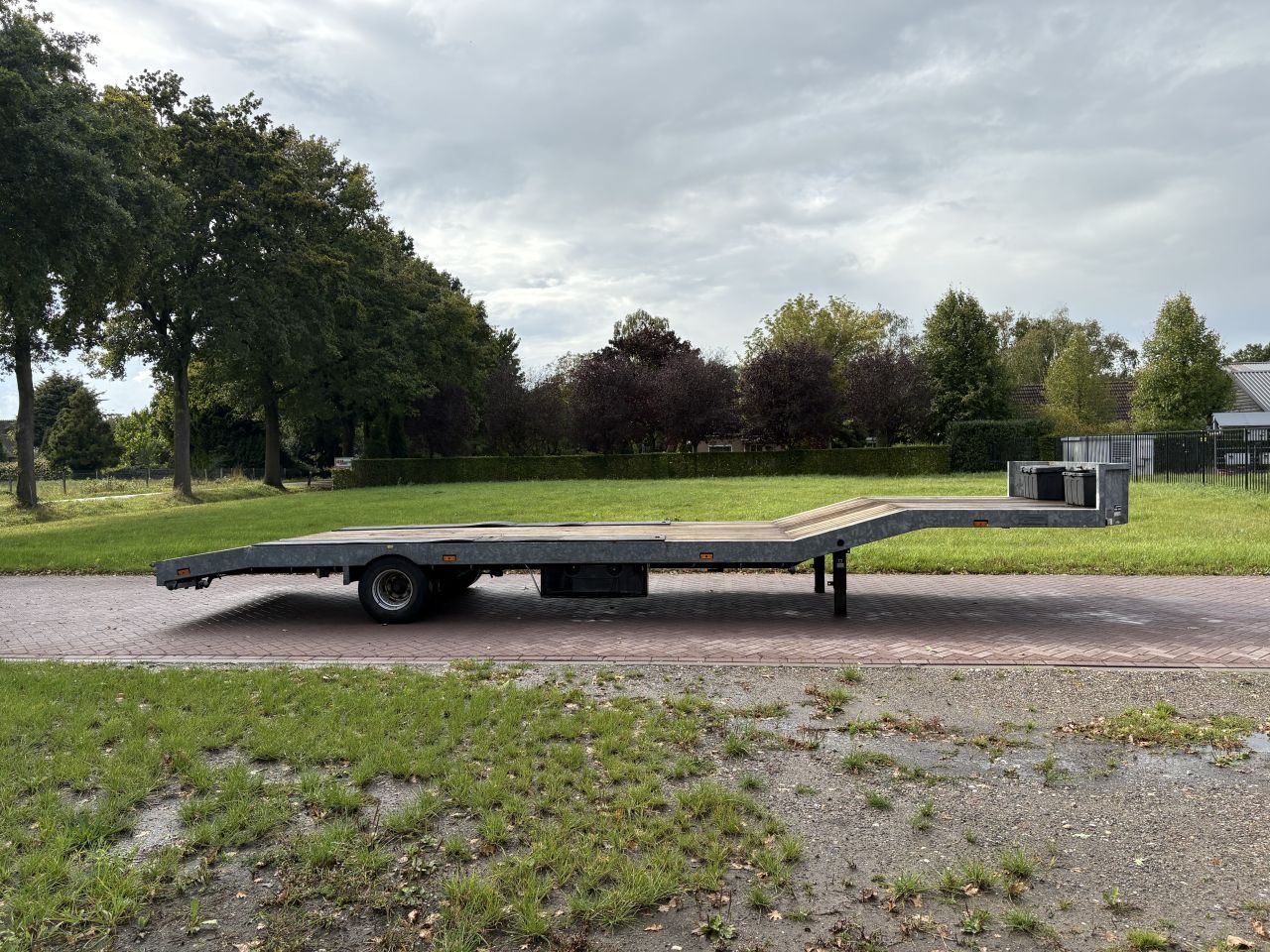 Be oplegger Veldhuizen semi dieplader 5.5 TON BREED 2.50 CM