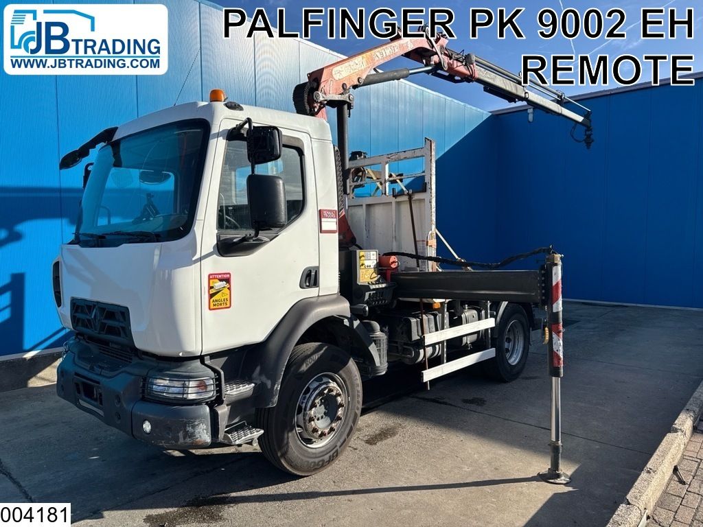 Renault D 16 250 EURO 6, Palfinger, Manual , Leaf suspension