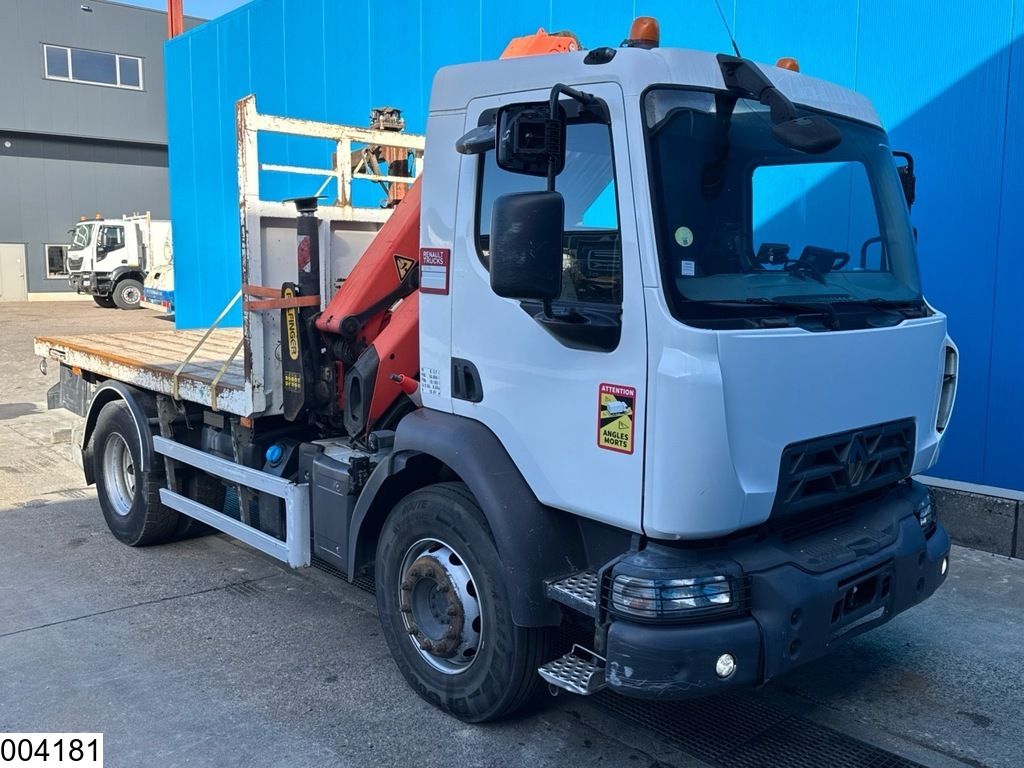 Renault D 16 250 EURO 6, Palfinger, Manual , Leaf suspension